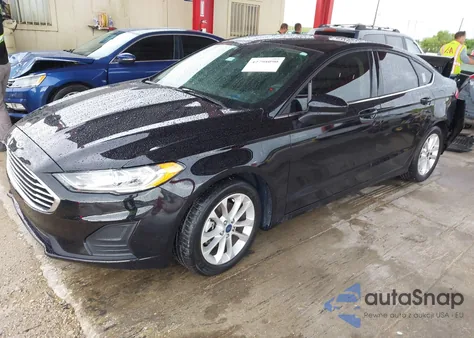 2020 Ford Fusion Se из США, поврежденный, VIN 3FA6P0HD4LR259596